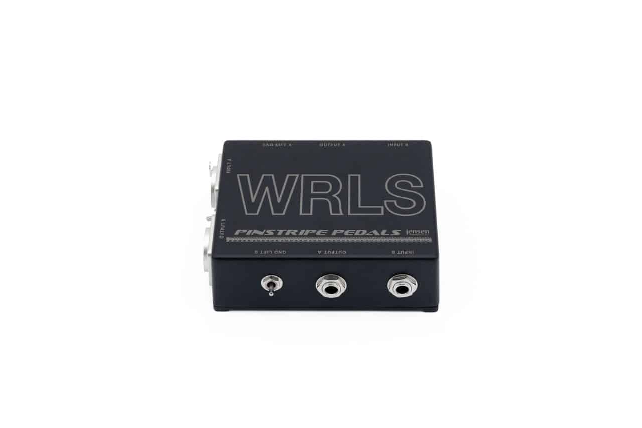 WRLS Signal Management/Line Isolator for Pedalboards w/ Wireless Pinstripe Pedals