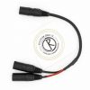 Ethercon to 2 XLR-M Adapter (14 Inch Length) - MALE - Image 3